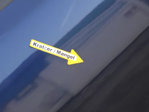 Audi A4 B5 Tür nur Türblatt vorn rechts Beifahrertür blau LZ5T Kombi Limo (185055)