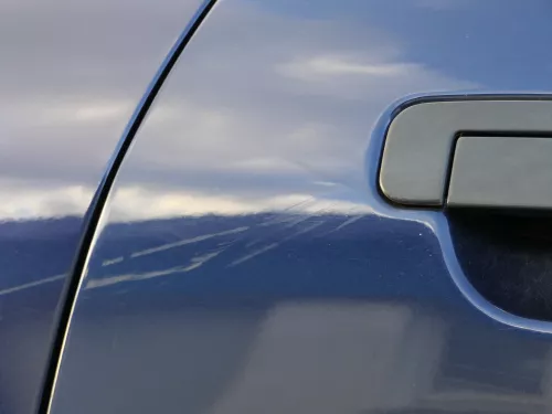 Audi A4 B5 Tür Türblatt hinten rechts blau LZ5T Kombi Limo (185056)