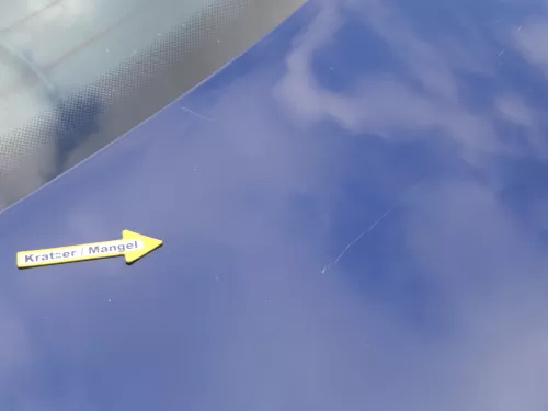 Audi A4 B5 Heckklappe hinten Klappe Kofferraumklappe Limousine blau LZ5T bis1999 (185058)