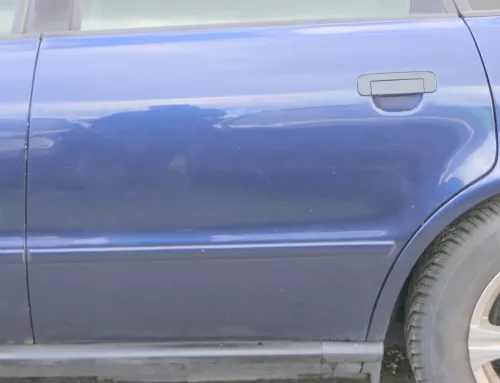 Audi A4 B5 Tür Türblatt hinten links blau LZ5T Kombi Limo