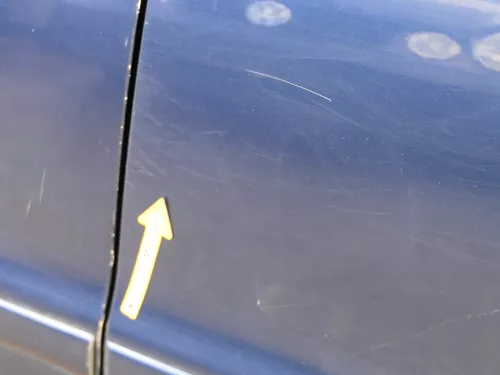 Audi A4 B5 Tür Türblatt hinten links blau LZ5T Kombi Limo (185059)