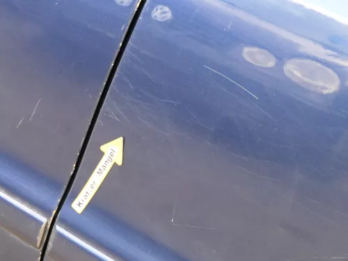 Audi A4 B5 Tür Türblatt hinten links blau LZ5T Kombi Limo (185059)