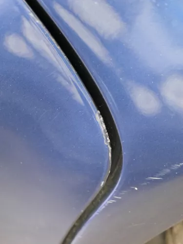 Audi A4 B5 Tür Türblatt hinten links blau LZ5T Kombi Limo (185059)