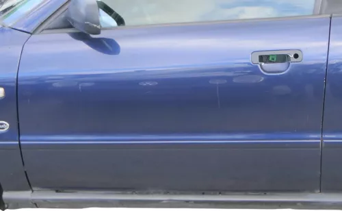 A4 B5 Tür nur Türblatt vorne links Fahrertür blau lila LY3K Kombi od Limo