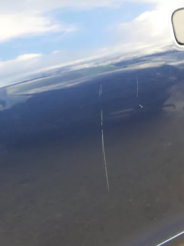 A4 B5 Tür nur Türblatt vorne links Fahrertür blau LZ5T Kombi od Limo (185060)