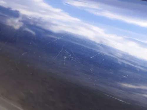 Audi A4 B5 Limousine Stoßstange hinten Heckstoßstange blau LZ5T biscaBj99 (185061)