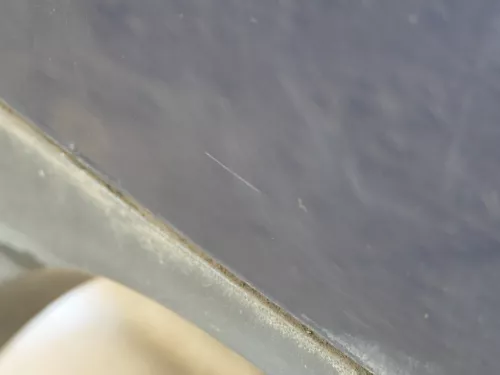 Audi A4 B5 Limousine Stoßstange hinten Heckstoßstange blau LZ5T biscaBj99 (185061)