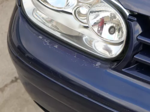 VW Golf 4 1J Stoßstange vorne Stoßfänger vorn blau LB5N (185079)