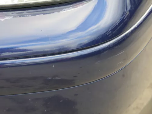 VW Golf 4 1J Stoßstange vorne Stoßfänger vorn blau LB5N (185079)