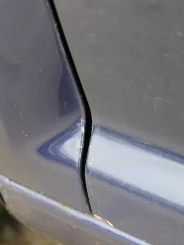 VW Golf 4 1J Kotflügel vorne links blau LB5N (185080)