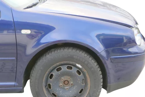 VW Golf 4 1J Kotflügel vorne rechts blau LB5N