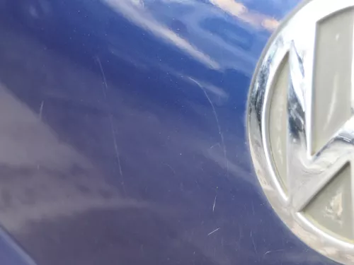 Golf 4 Limousine Heckklappe Kofferraumklappe Klappe hinten blau LB5N -ohneAnb (185084)