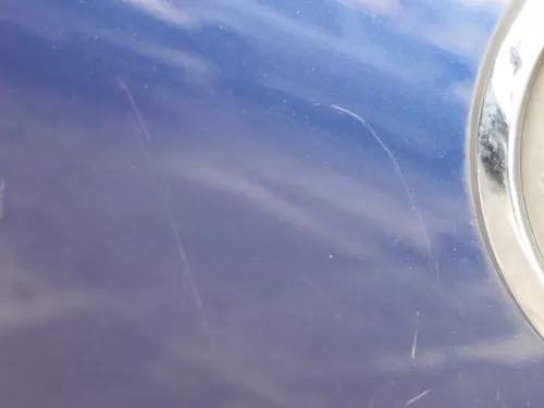 Golf 4 Limousine Heckklappe Kofferraumklappe Klappe hinten blau LB5N -ohneAnb (185084)