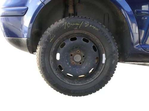 4x Golf 4 195/65 R15 91T Winterreifen M+S Reifen 6jx15H2 ET38 ca. 9-10mm Felgen (185098)