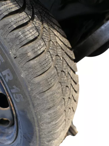 4x Golf 4 195/65 R15 91T Winterreifen M+S Reifen 6jx15H2 ET38 ca. 9-10mm Felgen (185098)