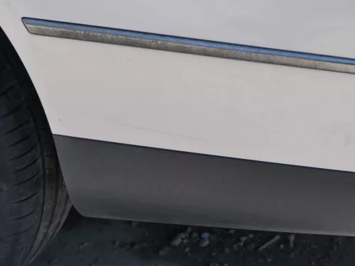 VW Passat 3C Kombi Stoßstange hinten Heckstoßstange Stoßfänger silber grau LA7W (185106)