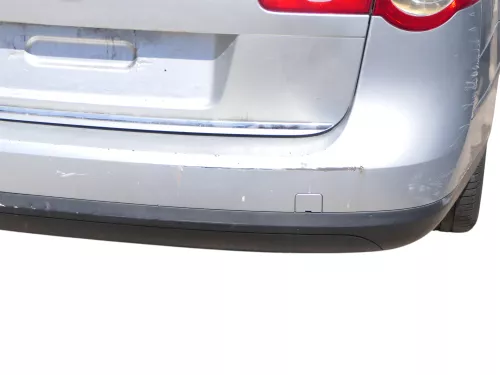 VW Passat 3C Kombi Stoßstange hinten Heckstoßstange Stoßfänger silber grau LA7W (185106)