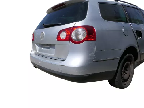VW Passat 3C Kombi Stoßstange hinten Heckstoßstange Stoßfänger silber grau LA7W (185106)