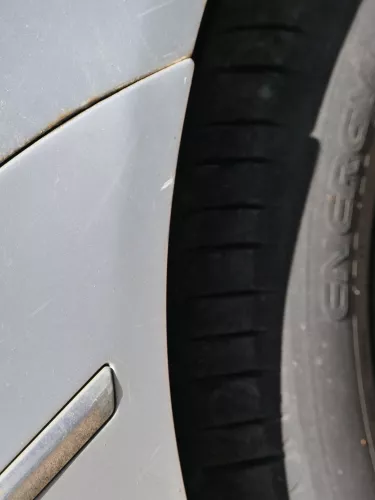 VW Passat 3C Kombi Stoßstange hinten Heckstoßstange Stoßfänger silber grau LA7W (185106)