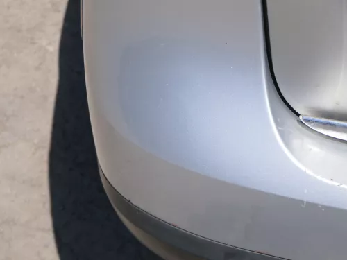 VW Passat 3C Kombi Stoßstange hinten Heckstoßstange Stoßfänger silber grau LA7W (185106)