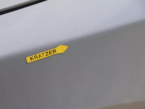 Skoda Fabia 5J Kotflügel vorne links - braun LF8H auch Kombi (185110)