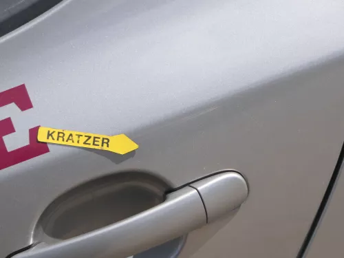 Skoda Fabia 5J Limousine Tür hinten links braun LF8H - ohne Anbauteile (185111)