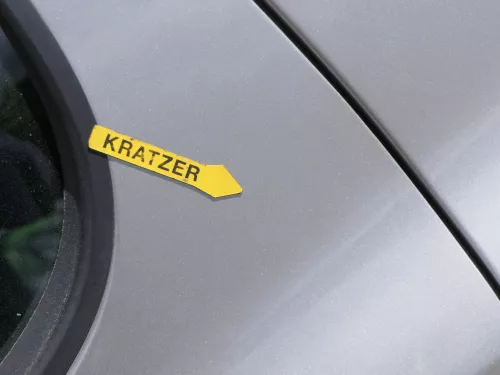 Skoda Fabia 5J Limousine Tür hinten links braun LF8H - ohne Anbauteile (185111)