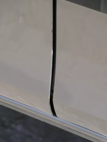 Fabia 5J Kombi + Limo Tür vorne links Fahrertür - braun LF8H -ohne Anbauteile (185112)