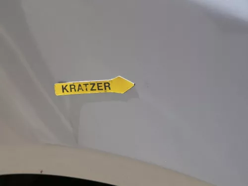 Skoda Fabia 5J Kotflügel vorne rechts braun LF8H auch Kombi (185113)