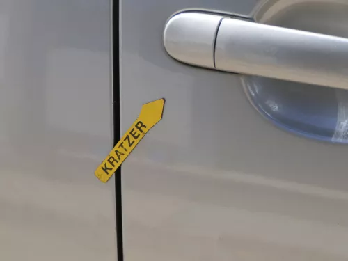 Fabia 5J Limousine Tür vorne rechts Beifahrertür braun LF8H - ohne Anbauteile (185114)