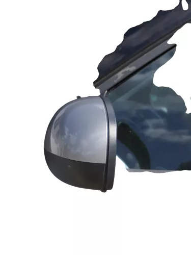 Fabia 5J elektrisch Spiegel Außenspiegel links mit Glas - braun LF8H (185116)