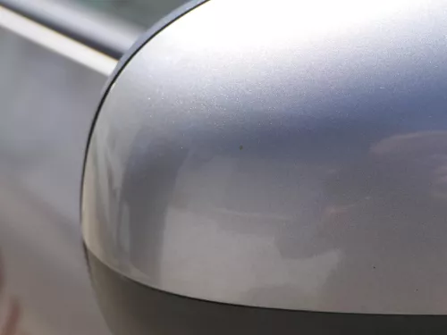 Fabia 5J elektrisch Spiegel Außenspiegel rechts mit Glas - braun LF8H (185117)