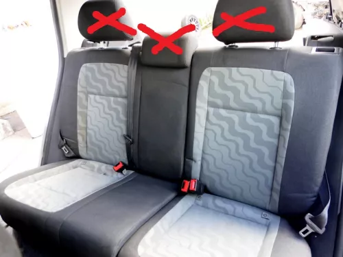 Skoda Fabia 5J 5itz Sitze hinten Rückbank Rücksitzbank 3 Punkt Gurt Isofix anthr