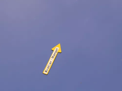 VW Golf 4 Motorhaube Haube Klappe vorne blau LW5Z (185163)