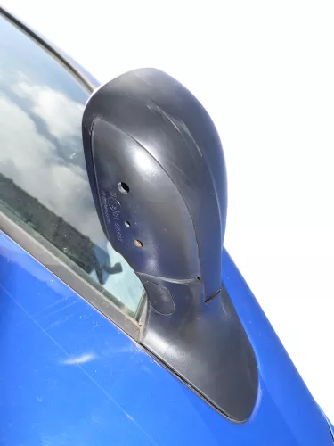 VW Golf 4 Bora manueller Spiegel vorne rechts Außenspiegel schwarz (185166)