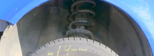 VW Golf 4 1J Kotflügel vorne links blau LW5Z (185173)