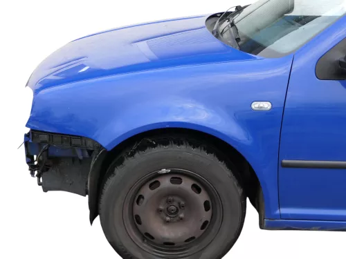 VW Golf 4 1J Kotflügel vorne links blau LW5Z