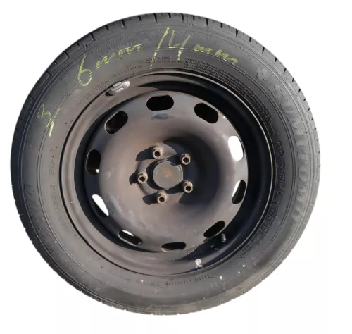 4x VW Golf 4 Bora 195/65 R15 91V Sommerreifen 6jx15H2 ET38 ca. 4-6,5mm Reifen