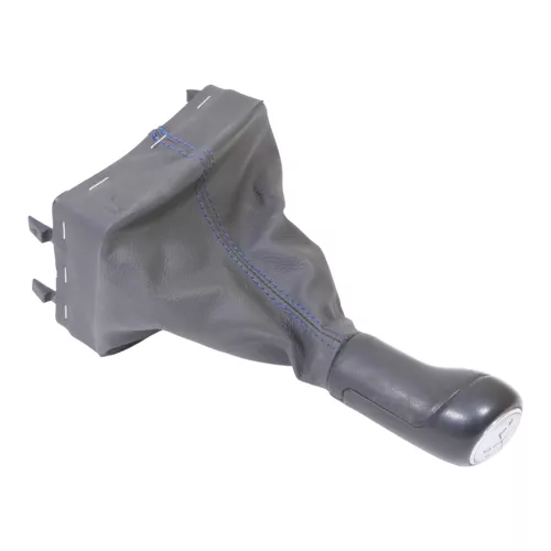 VW Polo 9N 9N3 Schaltknauf Schaltsack Schaltung 6Q1711113G Leder schwarz Goal (185197)