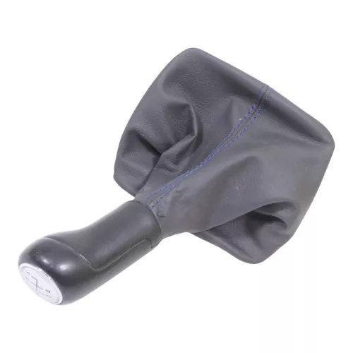 VW Polo 9N 9N3 Schaltknauf Schaltsack Schaltung 6Q1711113G Leder schwarz Goal (185197)