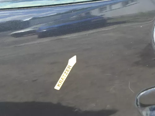 VW Polo 9N3 9N Heckklappe Kofferraumklappe Klappe schwarz LC9Z ohne Anbauteile (185204)