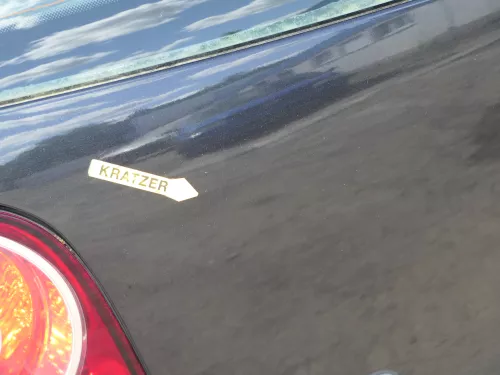 VW Polo 9N3 9N Heckklappe Kofferraumklappe Klappe schwarz LC9Z ohne Anbauteile (185204)