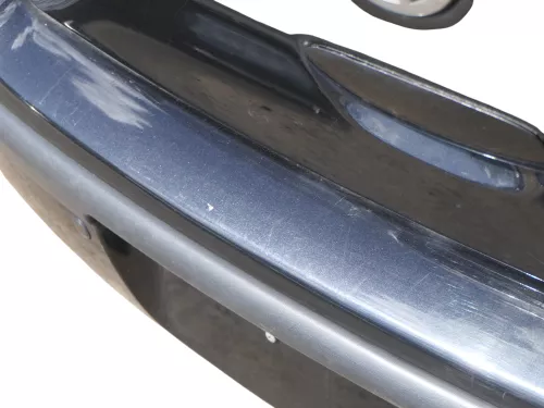 VW Polo 9N 9N3 Stoßstange Heckstoßstange hinten schwarz LC9Z (185206)