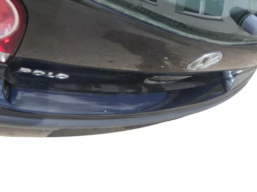 VW Polo 9N 9N3 Stoßstange Heckstoßstange hinten schwarz LC9Z (185206)