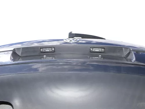 VW Polo 9N 9N3 Stoßstange Heckstoßstange hinten schwarz LC9Z (185206)