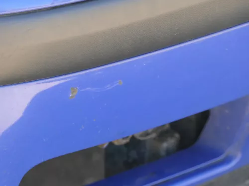 VW Golf 4 1J Stoßstange vorne Stoßfänger vorn blau LA5C (185207)