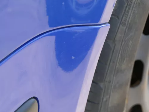 VW Golf 4 1J Stoßstange vorne Stoßfänger vorn blau LA5C (185207)