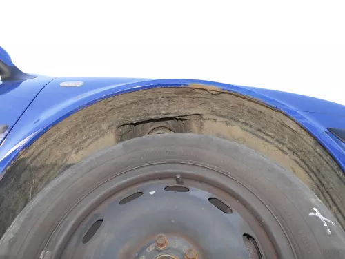 VW Golf 4 1J Kotflügel vorne rechts blau LA5C (185208)