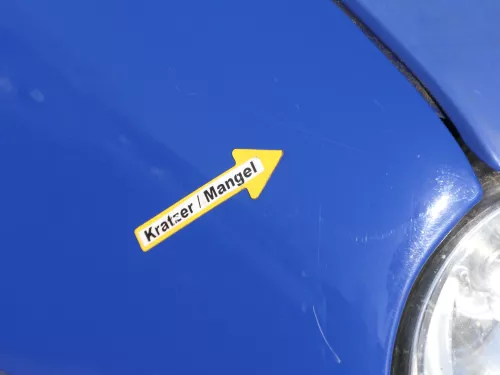 VW Golf 4 1J Kotflügel vorne rechts blau LA5C (185208)