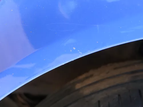 VW Golf 4 1J Kotflügel vorne rechts blau LA5C (185208)